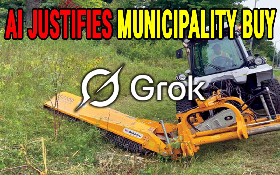 AI Justifies Small Municipality Purchase of a 170 HP Bi-Directional Tractor